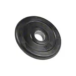 Image shows Get-Fit-Pump weight plate made of rubber,  3 cm, 1 kg, 1 piece