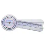 Goniometer protractor, leg length 15 cm