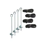 Ground anchor set for Trimilin Trampoline Fun