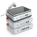 Image shows Gymna Elexeo Combi V electro/ ultrasound combination + Vaco