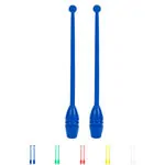 Gymnastic club made of plastic, set of 2, 45 cm