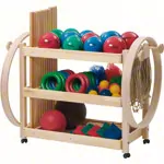 Gymnastics equipment trolleys Standard set, 107 pieces