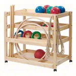 Gymnastics equipment trolleys exclusive set, 44-piece