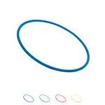 Gymnastics hoop made of plastic,  70 cm, 316 g