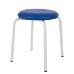 Gymnastics stool Exclusive with upholstery,  38 cm
