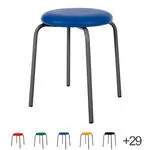 Gymnastics stool standard with cushion, � 36 cm, frame color anthrazite