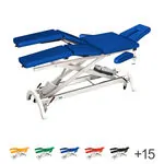 Product image: HWK Therapy table Impulse Lymph / Manu battery, with 3 pcs. Kopft. 195x65x50-96 cm