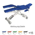 Product image: HWK Therapy table Solid Lymph / Manu battery with 3 pcs. Headboard, LxWxH 195x65x46-89 cm