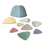 Hilltops and river stones set Nordic, 9 pcs.