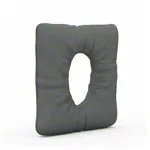 Image shows HygienePro face pillow 30x27x4,5 cm, carbon