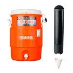 Igloo Beverage Container Set 5 Gallon Seat Top 18,9 l, incl. cup holder and cup