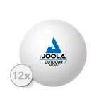 Joola table tennis balls Outdoor 40 +,12 pieces, white