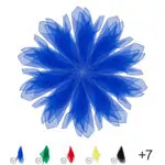 Juggling cloth, 140x140 cm, 10 cloths