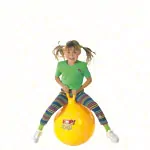 Jumping ball,  45 cm, yellow