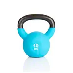 Kettlebell, 10 kg, light blue