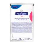 Kohrsolin FF surface disinfectant cleaner, 40 ml bag