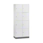 Product image: Large-locker with 8 compartments, HxWxD 195x82x49 cm