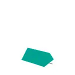Leg support triangle, LxWxH 45x45x22.5 cm