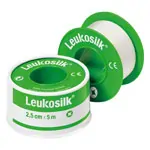 Leukosilk roll plaster, 5 m x 2,5 cm, 1 piece