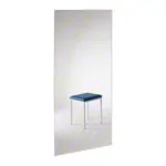 Lightweight mirror with back panel, 75x175 cm WxH