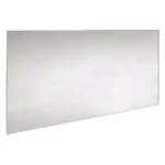 Lightweight mirror with back panel, W x H 200 x 125 cm