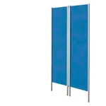 Lightweight screeen 2-leaf, HxB 165x101 cm