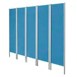 Lightweight screen 5-leaf, HxW 165x259 cm