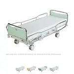 Lojer hospital bed ScanAfia X ICU E-480, Trendelenburg electr., Chrome
