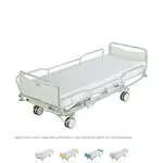 Lojer hospital bed ScanAfia XS 490, Trendelenburg, RAL 9010
