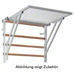 Loop grid for wall bars metal / wood