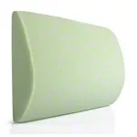 Lumbar pillow without cover