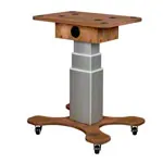 Product image: ManuTherm height-adjustable roller table for ManuTherm heat therapy box, height: 56-96 cm