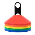 Image shows Marking domes with holder,  20 cm, 51 pieces