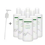 Massage lotion set, 7 pcs, 6x massage lotion classic 1 l incl. 1 dosing pump
