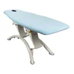 Image shows Massage tables cover with nose slit opening, 200x85 cm