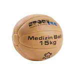 Medicine ball made of leather,  22 cm, 1.5 kg