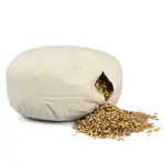Meditation cushion with spelt husk,  40 cm