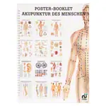 Mini poster booklet - Acupuncture of humans - , LxW 34x24 cm, 12 posters