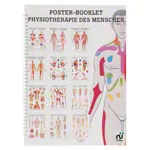 Mini poster booklet - Human physiotherapy - , LxW 34x24 cm, 12 posters