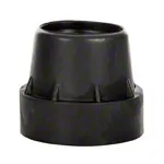 Mini trampoline foot cap made of plastic