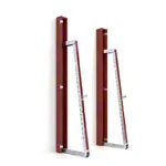 NOHRD SquatRack fold out dumbbell rack club sport