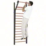 NOHrD Wall bars Club-Sport, foldout, HxWxD 230x80x13 cm, 14 bars