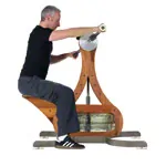 NOHrD WaterGrinder upper torso exerciser cherry