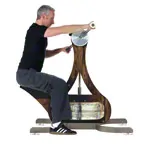 NOHrD WaterGrinder upper torso exerciser nut tree