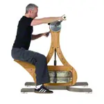 NOHrD WaterGrinder upper torso exerciser oak