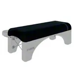 Image shows NUBIS Lite cover for massage table, black