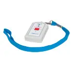 Neck strap transmitter WSN for emergency call system medi-call incl. capes and velcro