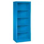 Office bookcase with 4 shelves, H x W x D 195 x 80 x 50 cm