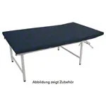Oil-resistant bed covers with PU-coating, 200x85 cm, blue