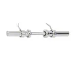 Olympic biceps / triceps bar incl. locking device,  5 cm